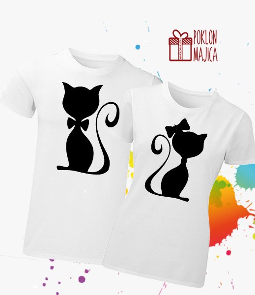 Majice sa stampom natpisom slikom/Za parove/cats.jpg